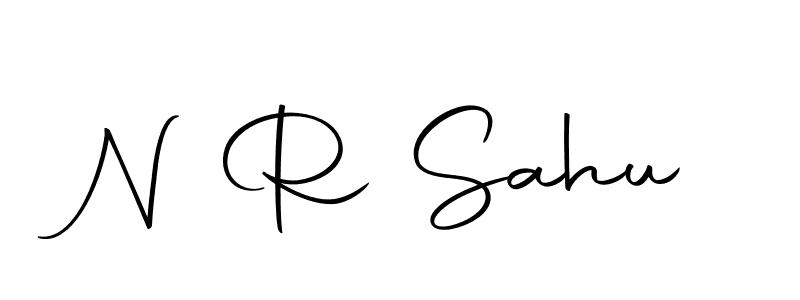 Autography-DOLnW is a professional signature style that is perfect for those who want to add a touch of class to their signature. It is also a great choice for those who want to make their signature more unique. Get N R Sahu name to fancy signature for free. N R Sahu signature style 10 images and pictures png