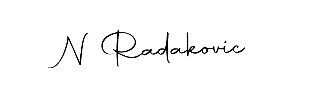 This is the best signature style for the N Radakovic name. Also you like these signature font (Autography-DOLnW). Mix name signature. N Radakovic signature style 10 images and pictures png