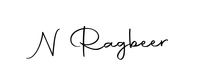 Make a beautiful signature design for name N Ragbeer. Use this online signature maker to create a handwritten signature for free. N Ragbeer signature style 10 images and pictures png