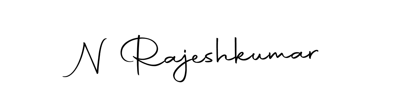 You should practise on your own different ways (Autography-DOLnW) to write your name (N Rajeshkumar) in signature. don't let someone else do it for you. N Rajeshkumar signature style 10 images and pictures png