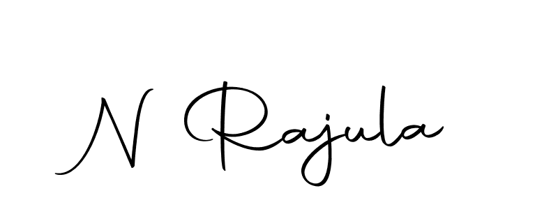 Make a short N Rajula signature style. Manage your documents anywhere anytime using Autography-DOLnW. Create and add eSignatures, submit forms, share and send files easily. N Rajula signature style 10 images and pictures png