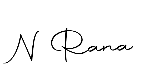 Also we have N Rana name is the best signature style. Create professional handwritten signature collection using Autography-DOLnW autograph style. N Rana signature style 10 images and pictures png