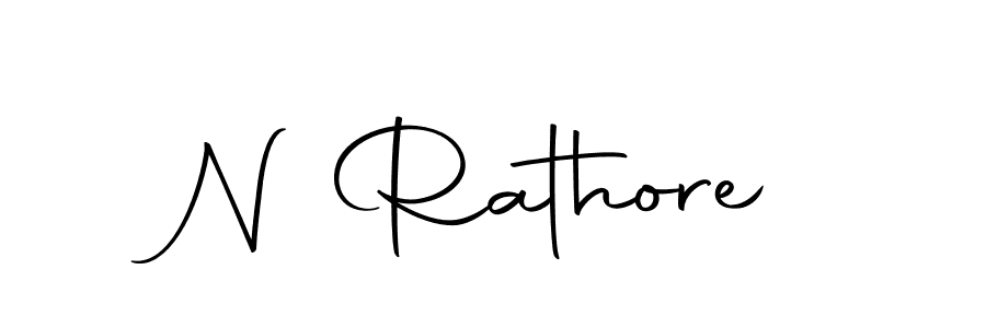 You can use this online signature creator to create a handwritten signature for the name N Rathore. This is the best online autograph maker. N Rathore signature style 10 images and pictures png