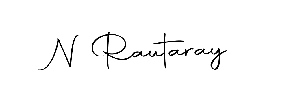 The best way (Autography-DOLnW) to make a short signature is to pick only two or three words in your name. The name N Rautaray include a total of six letters. For converting this name. N Rautaray signature style 10 images and pictures png