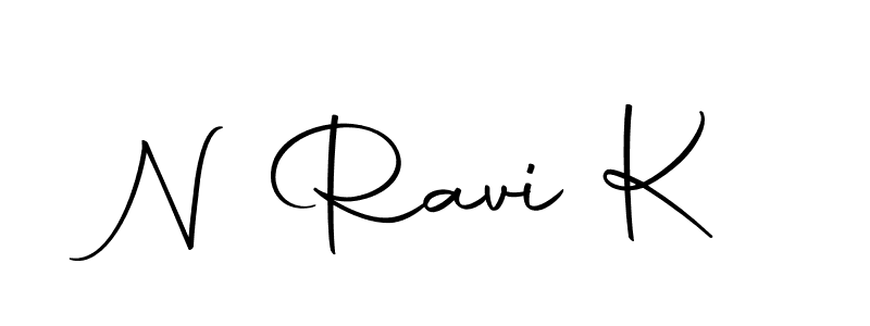 Also we have N Ravi K name is the best signature style. Create professional handwritten signature collection using Autography-DOLnW autograph style. N Ravi K signature style 10 images and pictures png