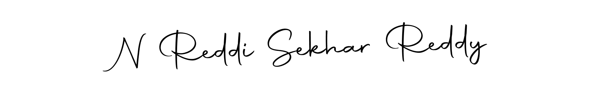 Autography-DOLnW is a professional signature style that is perfect for those who want to add a touch of class to their signature. It is also a great choice for those who want to make their signature more unique. Get N Reddi Sekhar Reddy name to fancy signature for free. N Reddi Sekhar Reddy signature style 10 images and pictures png
