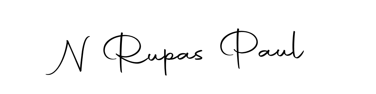 You can use this online signature creator to create a handwritten signature for the name N Rupas Paul. This is the best online autograph maker. N Rupas Paul signature style 10 images and pictures png