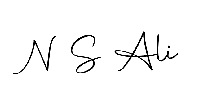 You should practise on your own different ways (Autography-DOLnW) to write your name (N S Ali) in signature. don't let someone else do it for you. N S Ali signature style 10 images and pictures png