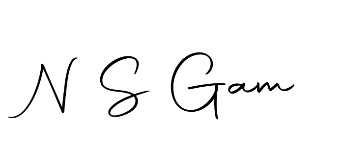 You can use this online signature creator to create a handwritten signature for the name N S Gam. This is the best online autograph maker. N S Gam signature style 10 images and pictures png