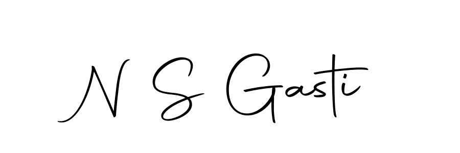 N S Gasti stylish signature style. Best Handwritten Sign (Autography-DOLnW) for my name. Handwritten Signature Collection Ideas for my name N S Gasti. N S Gasti signature style 10 images and pictures png