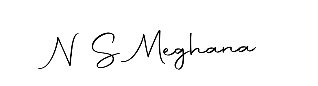 The best way (Autography-DOLnW) to make a short signature is to pick only two or three words in your name. The name N S Meghana include a total of six letters. For converting this name. N S Meghana signature style 10 images and pictures png