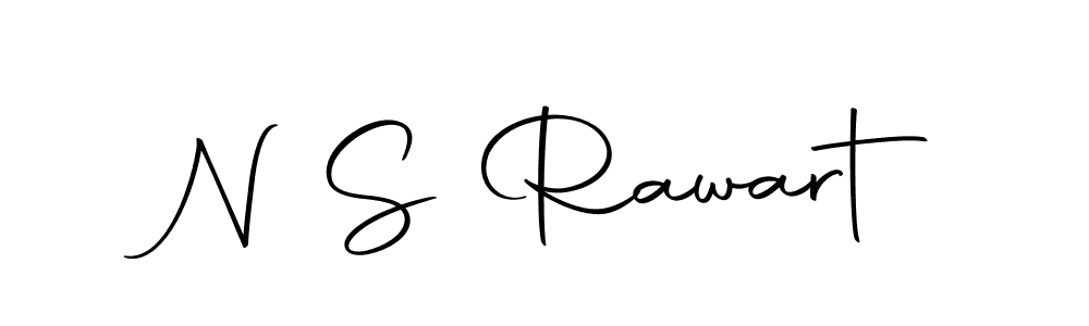 The best way (Autography-DOLnW) to make a short signature is to pick only two or three words in your name. The name N S Rawart include a total of six letters. For converting this name. N S Rawart signature style 10 images and pictures png