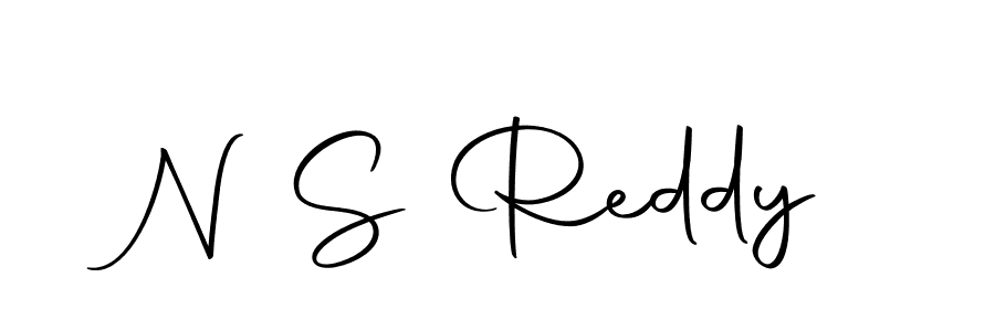 Make a beautiful signature design for name N S Reddy. With this signature (Autography-DOLnW) style, you can create a handwritten signature for free. N S Reddy signature style 10 images and pictures png