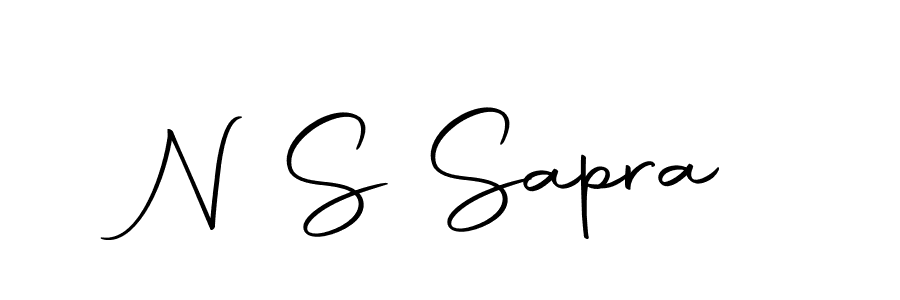 Design your own signature with our free online signature maker. With this signature software, you can create a handwritten (Autography-DOLnW) signature for name N S Sapra. N S Sapra signature style 10 images and pictures png