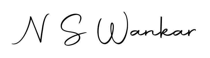 Elevate your brand with a stunning N S Wankar eSignature. The Autography-DOLnW style provides a balanced, flowing aesthetic for everyday signing. N S Wankar signature style 10 images and pictures png
