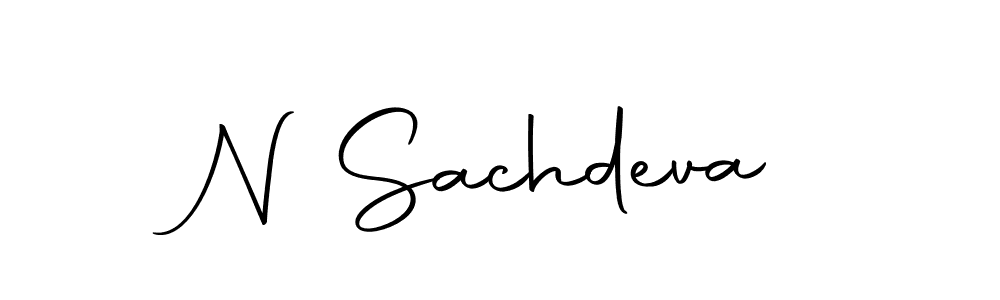 Here are the top 10 professional signature styles for the name N Sachdeva. These are the best autograph styles you can use for your name. N Sachdeva signature style 10 images and pictures png