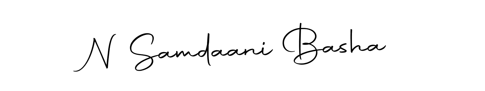 Once you've used our free online signature maker to create your best signature Autography-DOLnW style, it's time to enjoy all of the benefits that N Samdaani Basha name signing documents. N Samdaani Basha signature style 10 images and pictures png