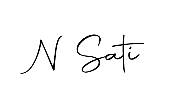 Autography-DOLnW is a professional signature style that is perfect for those who want to add a touch of class to their signature. It is also a great choice for those who want to make their signature more unique. Get N Sati name to fancy signature for free. N Sati signature style 10 images and pictures png