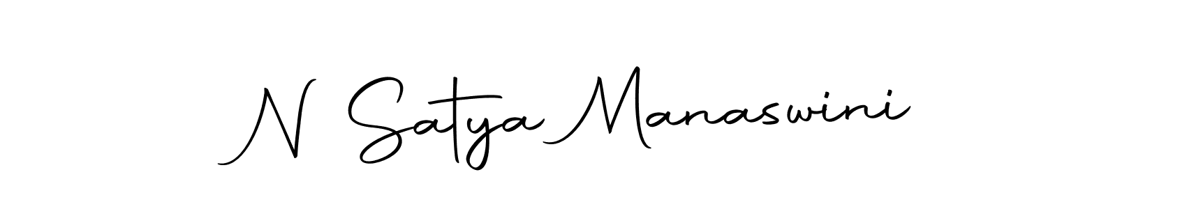 Also we have N Satya Manaswini name is the best signature style. Create professional handwritten signature collection using Autography-DOLnW autograph style. N Satya Manaswini signature style 10 images and pictures png