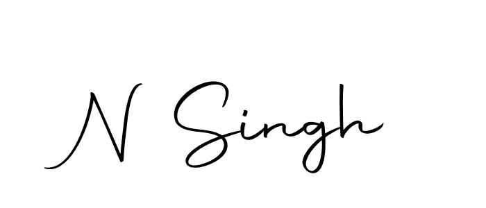 Design your own signature with our free online signature maker. With this signature software, you can create a handwritten (Autography-DOLnW) signature for name N Singh. N Singh signature style 10 images and pictures png