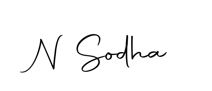 Make a beautiful signature design for name N Sodha. With this signature (Autography-DOLnW) style, you can create a handwritten signature for free. N Sodha signature style 10 images and pictures png