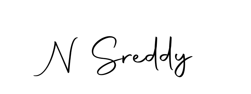 Make a beautiful signature design for name N Sreddy. Use this online signature maker to create a handwritten signature for free. N Sreddy signature style 10 images and pictures png