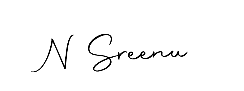 The best way (Autography-DOLnW) to make a short signature is to pick only two or three words in your name. The name N Sreenu include a total of six letters. For converting this name. N Sreenu signature style 10 images and pictures png