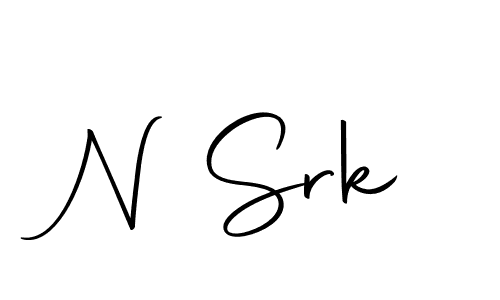 N Srk stylish signature style. Best Handwritten Sign (Autography-DOLnW) for my name. Handwritten Signature Collection Ideas for my name N Srk. N Srk signature style 10 images and pictures png