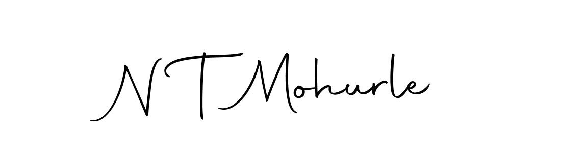N T Mohurle stylish signature style. Best Handwritten Sign (Autography-DOLnW) for my name. Handwritten Signature Collection Ideas for my name N T Mohurle. N T Mohurle signature style 10 images and pictures png