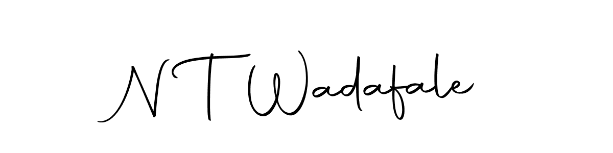 Make a beautiful signature design for name N T Wadafale. Use this online signature maker to create a handwritten signature for free. N T Wadafale signature style 10 images and pictures png