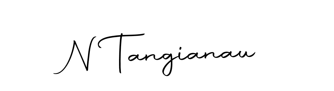 N Tangianau stylish signature style. Best Handwritten Sign (Autography-DOLnW) for my name. Handwritten Signature Collection Ideas for my name N Tangianau. N Tangianau signature style 10 images and pictures png