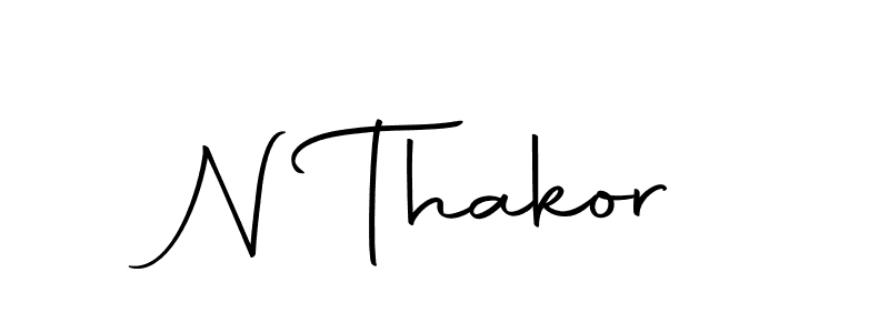 You can use this online signature creator to create a handwritten signature for the name N Thakor. This is the best online autograph maker. N Thakor signature style 10 images and pictures png