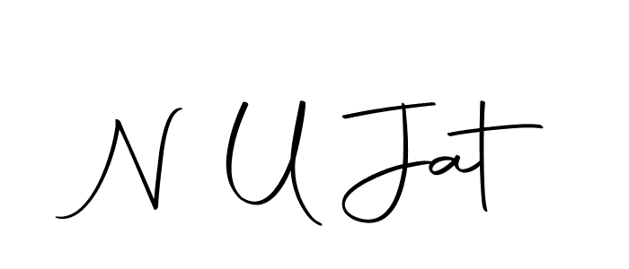 You can use this online signature creator to create a handwritten signature for the name N U Jat. This is the best online autograph maker. N U Jat signature style 10 images and pictures png