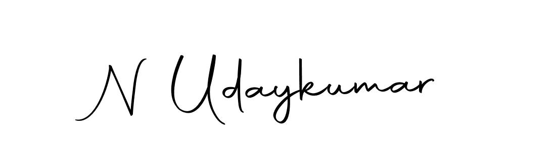 Design your own signature with our free online signature maker. With this signature software, you can create a handwritten (Autography-DOLnW) signature for name N Udaykumar. N Udaykumar signature style 10 images and pictures png