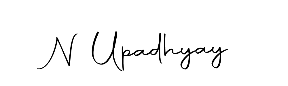 Autography-DOLnW is a professional signature style that is perfect for those who want to add a touch of class to their signature. It is also a great choice for those who want to make their signature more unique. Get N Upadhyay name to fancy signature for free. N Upadhyay signature style 10 images and pictures png