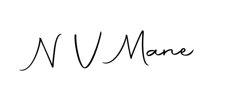 Also we have N V Mane name is the best signature style. Create professional handwritten signature collection using Autography-DOLnW autograph style. N V Mane signature style 10 images and pictures png