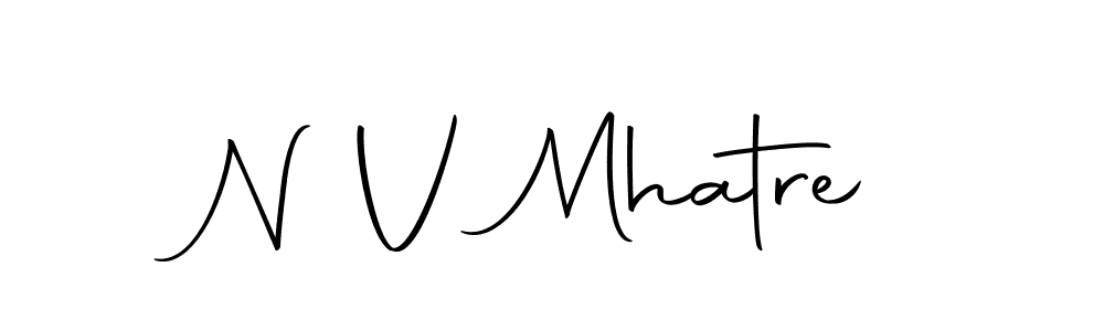 Make a short N V Mhatre signature style. Manage your documents anywhere anytime using Autography-DOLnW. Create and add eSignatures, submit forms, share and send files easily. N V Mhatre signature style 10 images and pictures png
