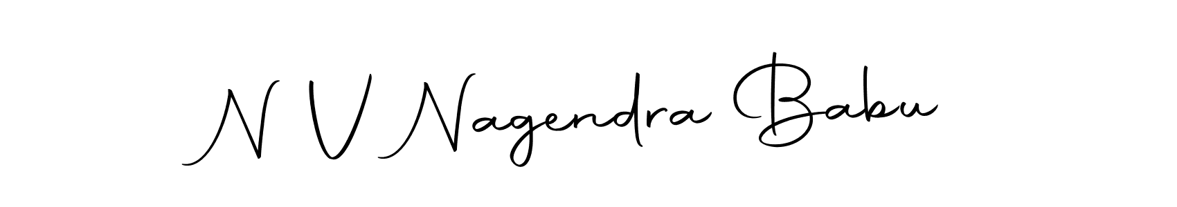 N V Nagendra Babu stylish signature style. Best Handwritten Sign (Autography-DOLnW) for my name. Handwritten Signature Collection Ideas for my name N V Nagendra Babu. N V Nagendra Babu signature style 10 images and pictures png