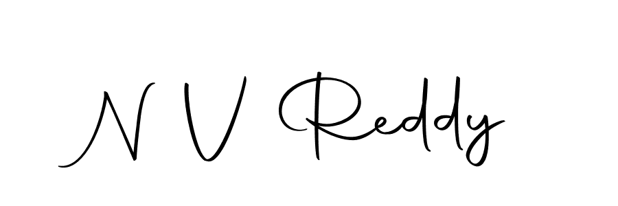 How to make N V Reddy name signature. Use Autography-DOLnW style for creating short signs online. This is the latest handwritten sign. N V Reddy signature style 10 images and pictures png
