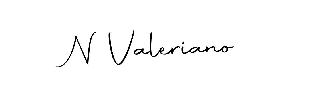 Design your own signature with our free online signature maker. With this signature software, you can create a handwritten (Autography-DOLnW) signature for name N Valeriano. N Valeriano signature style 10 images and pictures png