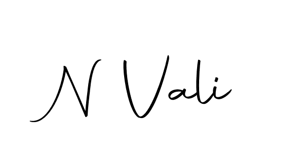 Here are the top 10 professional signature styles for the name N Vali. These are the best autograph styles you can use for your name. N Vali signature style 10 images and pictures png