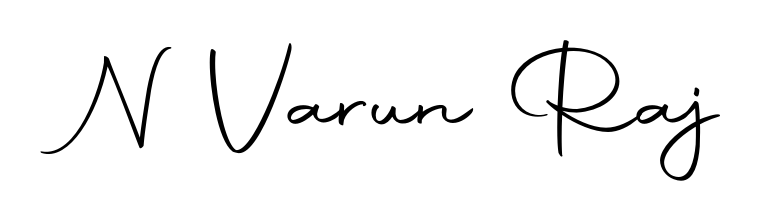 Explore multiple handwriting variations for N Varun Raj including this stunning Autography-DOLnW design. Free to use across all platforms. N Varun Raj signature style 10 images and pictures png