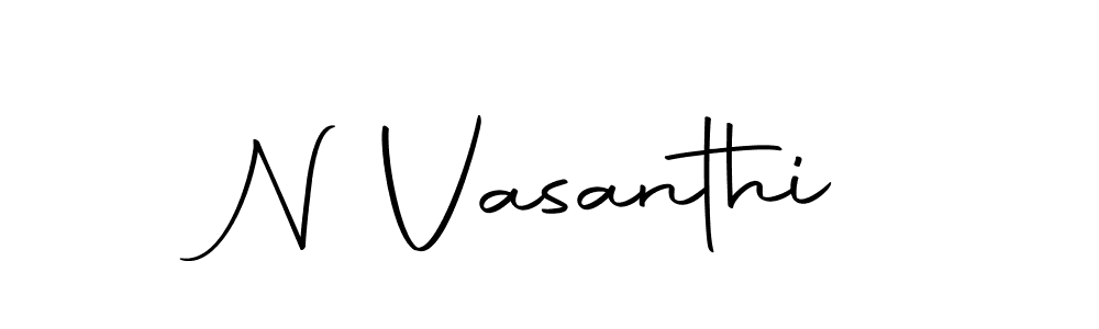 How to make N Vasanthi signature? Autography-DOLnW is a professional autograph style. Create handwritten signature for N Vasanthi name. N Vasanthi signature style 10 images and pictures png