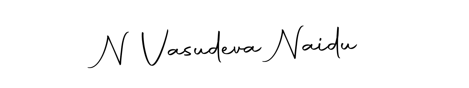 Autography-DOLnW is a professional signature style that is perfect for those who want to add a touch of class to their signature. It is also a great choice for those who want to make their signature more unique. Get N Vasudeva Naidu name to fancy signature for free. N Vasudeva Naidu signature style 10 images and pictures png