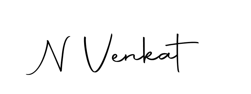 You should practise on your own different ways (Autography-DOLnW) to write your name (N Venkat) in signature. don't let someone else do it for you. N Venkat signature style 10 images and pictures png