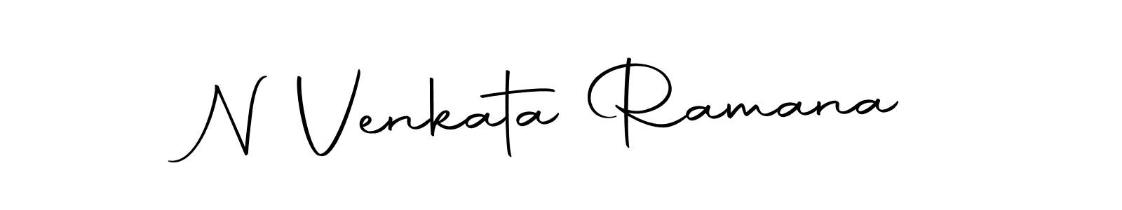 Autography-DOLnW is a professional signature style that is perfect for those who want to add a touch of class to their signature. It is also a great choice for those who want to make their signature more unique. Get N Venkata Ramana name to fancy signature for free. N Venkata Ramana signature style 10 images and pictures png