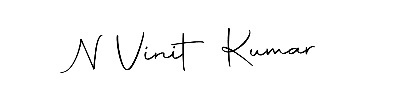 You should practise on your own different ways (Autography-DOLnW) to write your name (N Vinit Kumar) in signature. don't let someone else do it for you. N Vinit Kumar signature style 10 images and pictures png