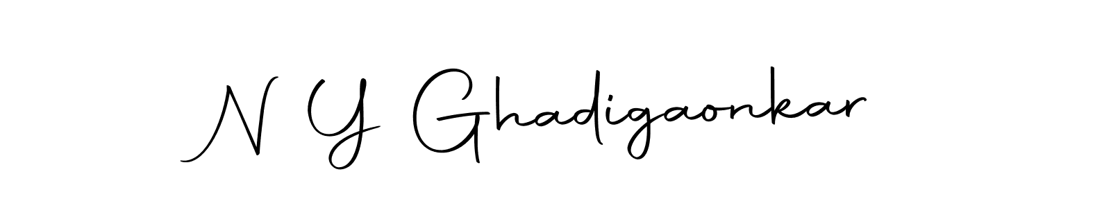 Once you've used our free online signature maker to create your best signature Autography-DOLnW style, it's time to enjoy all of the benefits that N Y Ghadigaonkar name signing documents. N Y Ghadigaonkar signature style 10 images and pictures png