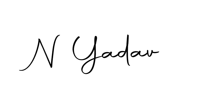 Also we have N Yadav name is the best signature style. Create professional handwritten signature collection using Autography-DOLnW autograph style. N Yadav signature style 10 images and pictures png