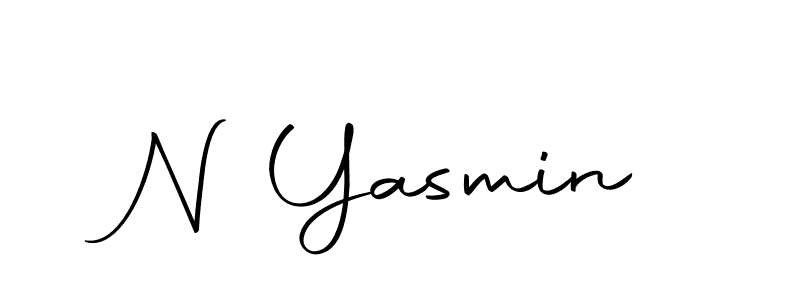 Once you've used our free online signature maker to create your best signature Autography-DOLnW style, it's time to enjoy all of the benefits that N Yasmin name signing documents. N Yasmin signature style 10 images and pictures png